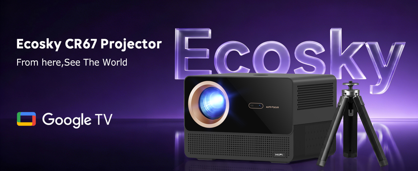 Ecosky CR67 Projector Ecosky CR67 feature detail 1