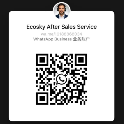 Ecosky WhatsApp after-sales service QR code