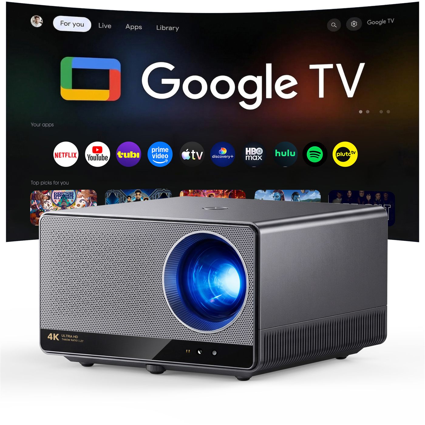 Ecosky U1 native 4K projector